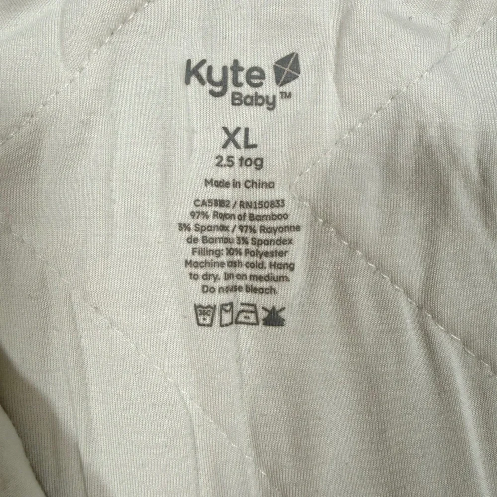 Kyte Baby Sleep‎ Bag XL 2.5 Tog Bamboo Rayon Blue Wearable Blanket